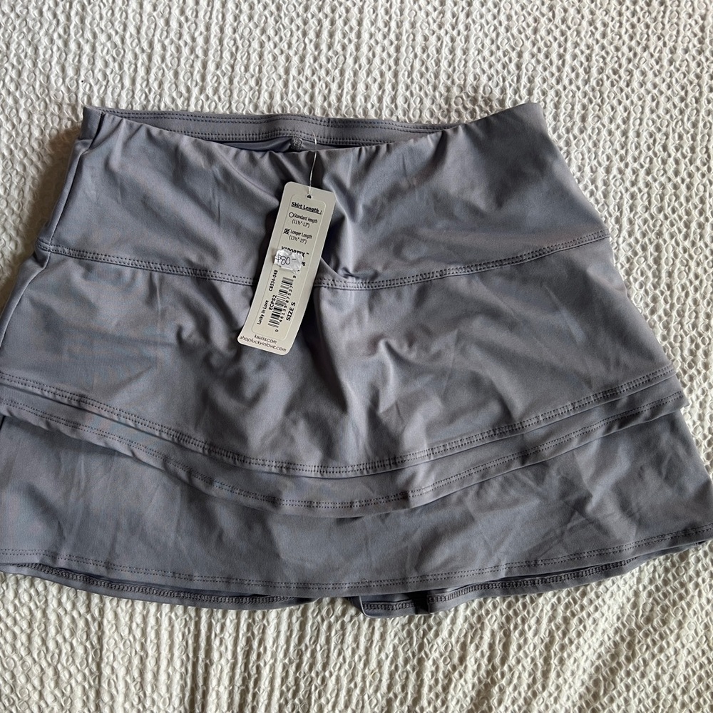 Gray Athletic Skort